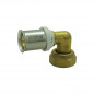 Codo latón multicouche TH CODITAL tuerca giratoria 15x21 para tubo 16mm Codo latón multicouche TH CODITAL tuerca giratoria 15x21 para tubo 16mm
