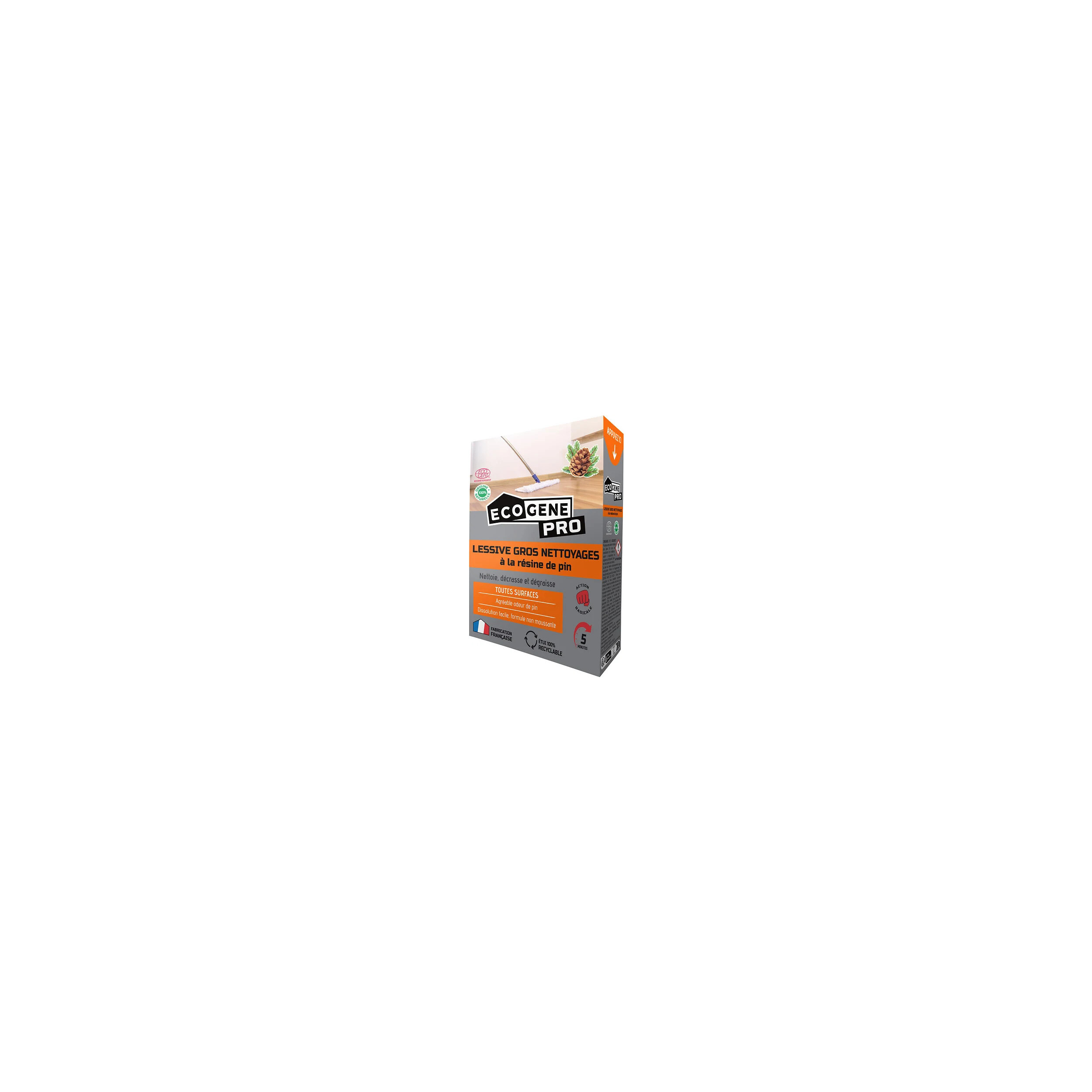 LESSIVE GROS NETTOYAGES PIN ECOCERT PRO 1KG - ECOGENE 279315