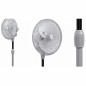 Ventilateur colonne sur pied 40W tige télescopique Vortice 4000 m3/h, 3 vitesses
