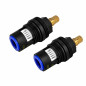2 keramische koppen kwartslag naar rechts, in 15x21 voor kraan 2 keramische koppen kwartslag naar rechts, in 15x21 voor kraan