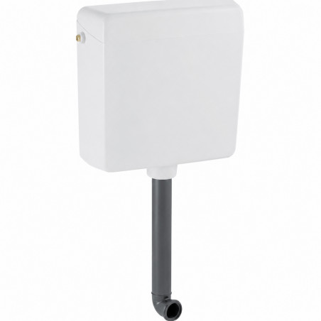 Zichtbaar hangtoiletreservoir AP123 met onderbreekbare spoeling wit