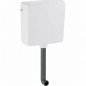 Visible cistern AP123 with interruptible flush white Visible cistern AP123 with interruptible flush white