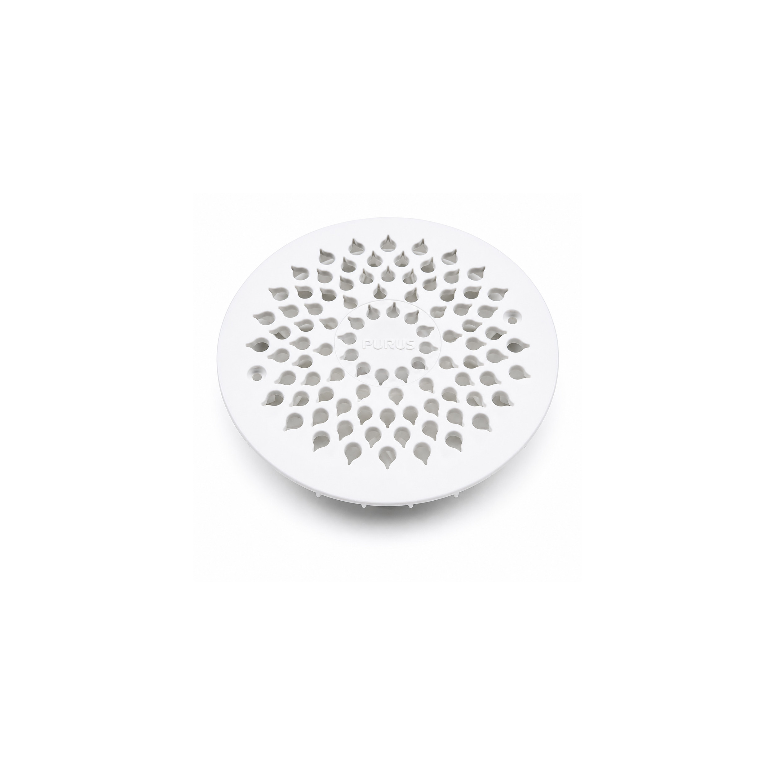 White PVC grille diameter 150mm for PURUS trap 7138446