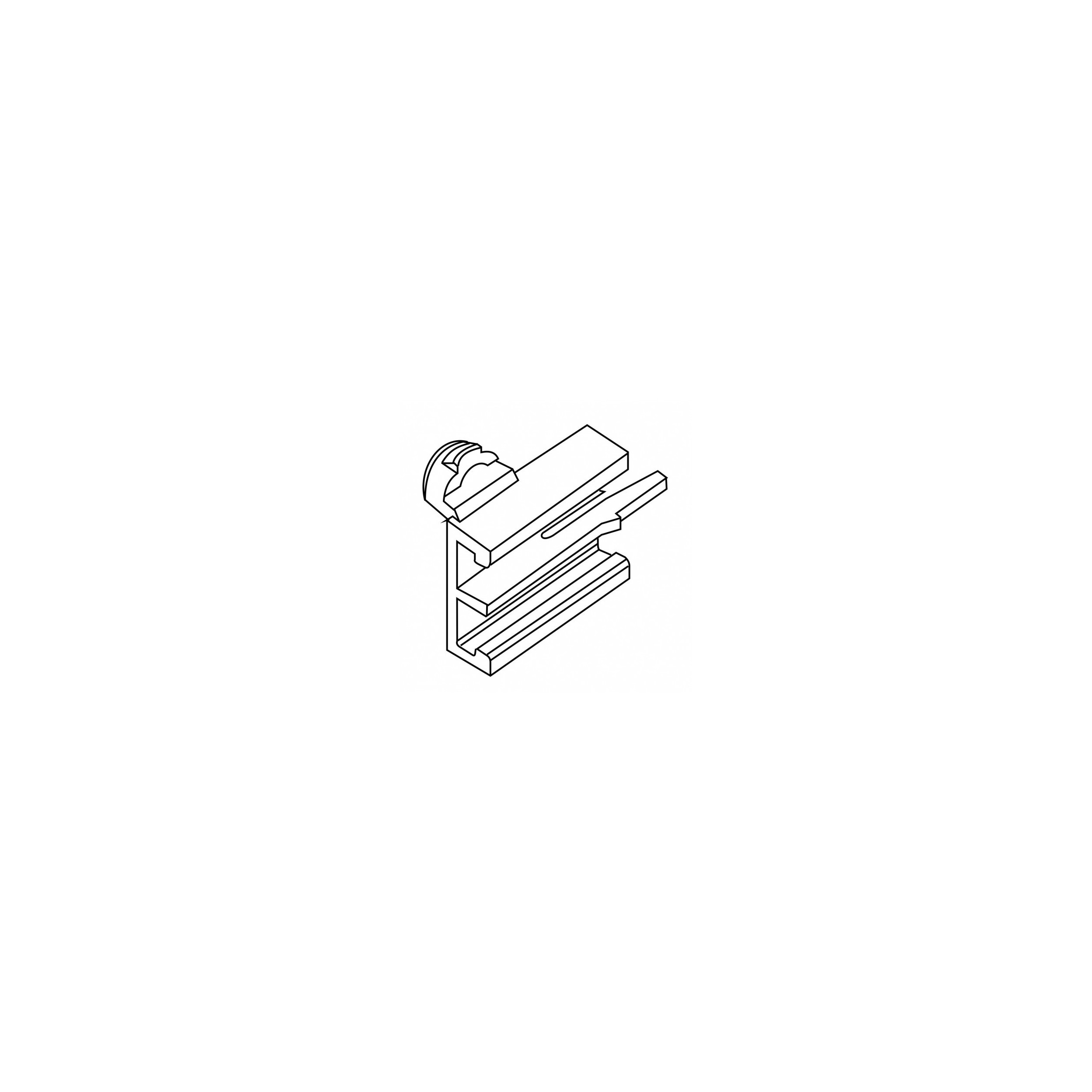 Socle support levier de commande REGIPLAST/OLI pour réservoirs EUROFUTURA 600/620 048607 - Image 1/2
