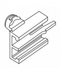 Socle support levier de commande REGIPLAST/OLI pour réservoirs EUROFUTURA 600/620 048607 - Image 1/2
