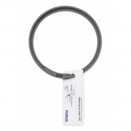 Anillo de sujeción automático válvula de desagüe ducha PURUS 150 mm