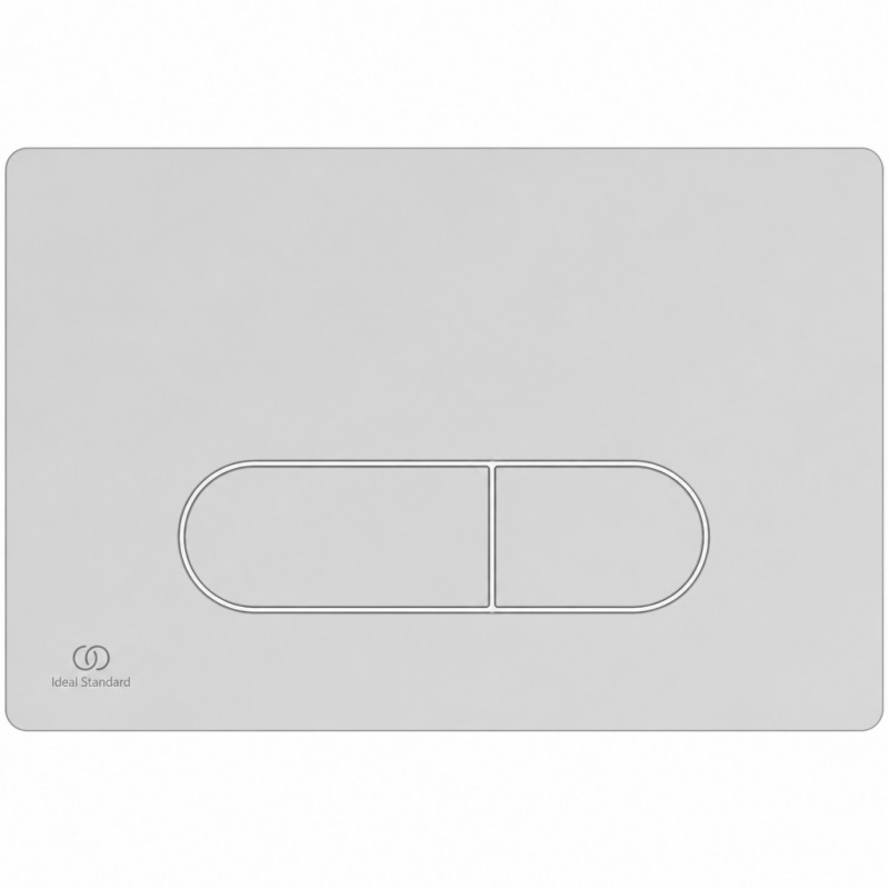 Plaque déclenchement WC Idéal Standard Oleas M1 chrome mat