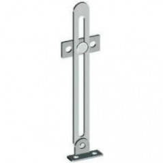 Deslizador de riel reversible CIME acero 140mm INTCOCQ8022