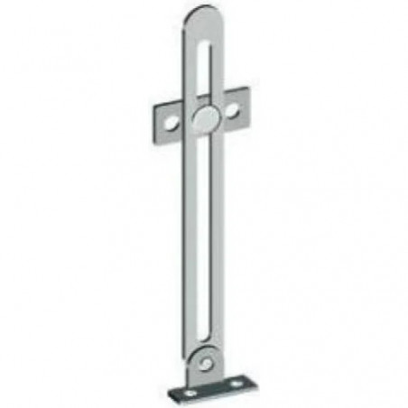 Omkeerbare schuifgeleider CIME staal 140mm INTCOCQ8022
