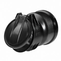 VALVOLA DI RITEGNO PER ACQUE REFLUE E ACQUE PIOVANE 110MM - NORHAM EF110N