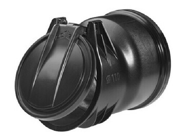 Válvula de retención para aguas residuales y aguas pluviales 110mm - Norham
