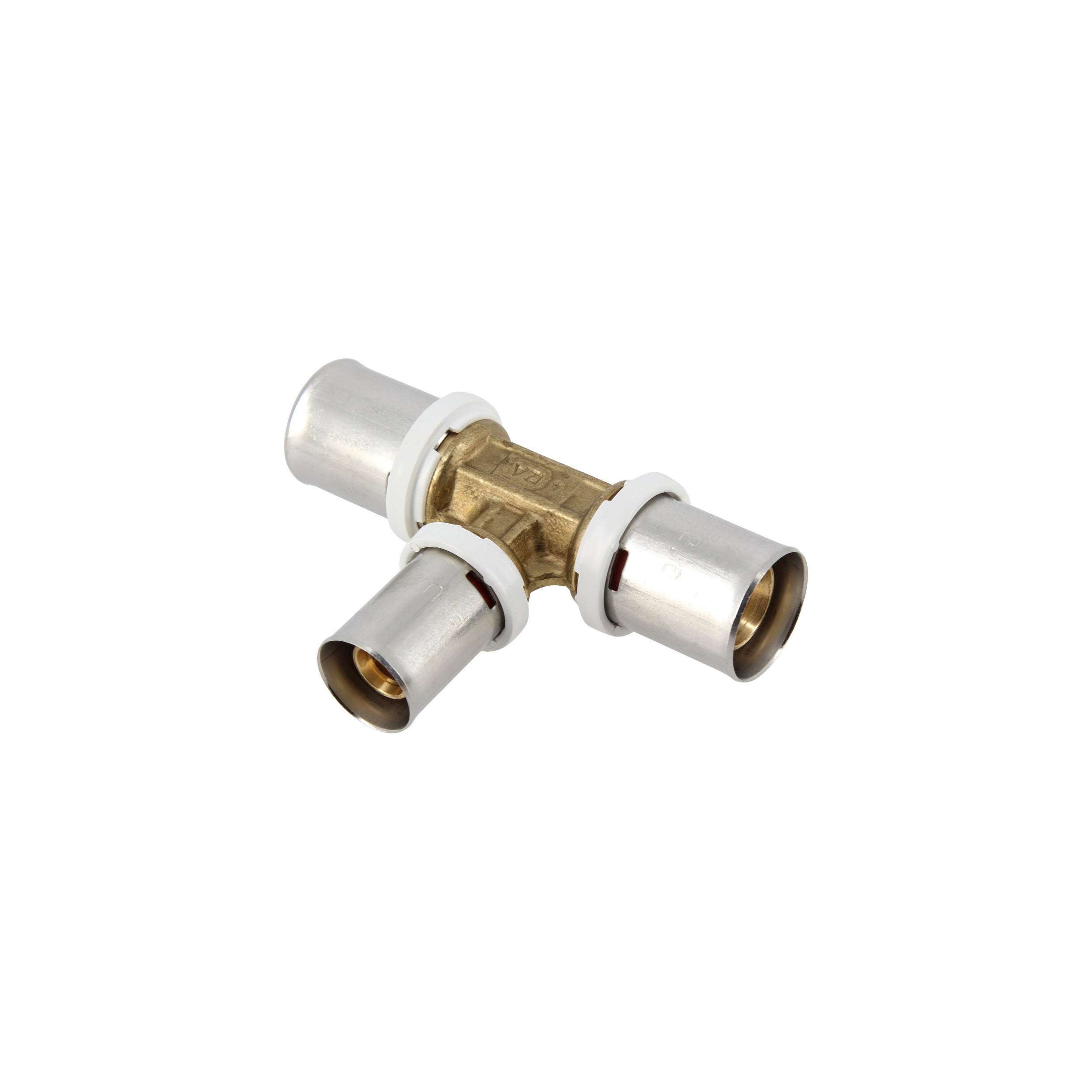Brass multilayer tee TH16x2.0mm CODITAL fitting 16