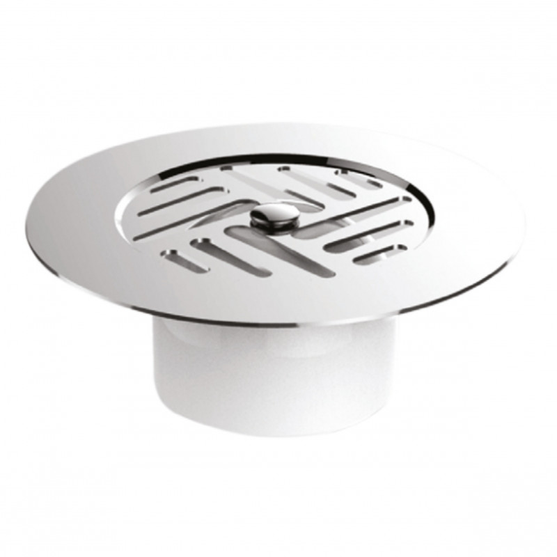 Rejilla campana inox diámetro 85 para válvula de desagüe salida vertical Rejilla campana inox diámetro 85 para válvula de desagüe salida vertical