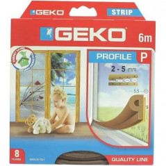 GEKO EPDM adhesive seal brown 6m x 9mm GEKJO10007