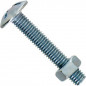 Bulloni con dado Vynex 6x60mm 5 pezzi Bulloni con dado Vynex 6x60mm 5 pezzi