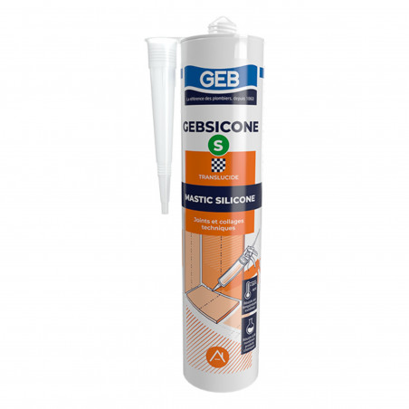 GEB Gebsicone S Silikon-Dichtstoff transparent 310 ml
