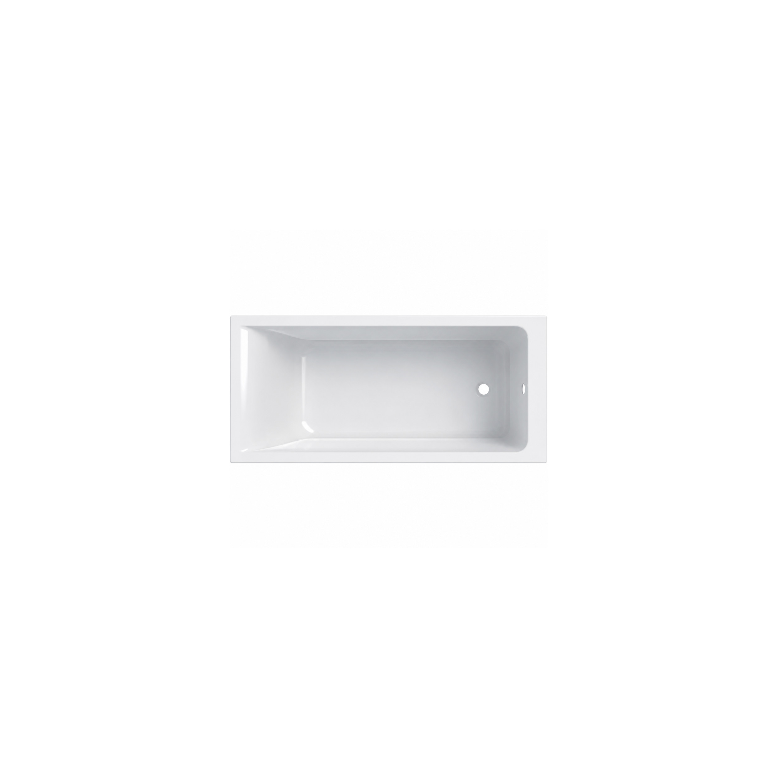 Vasca da bagno rettangolare Geberit Renova Plan 170x70 ALLBA554314011