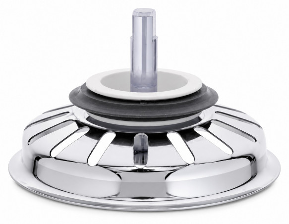 Verwijderbare Inox mand gootsteenfilter diameter 80 mm, 16 gaten BLANCO 901991 - Afbeelding 3/3