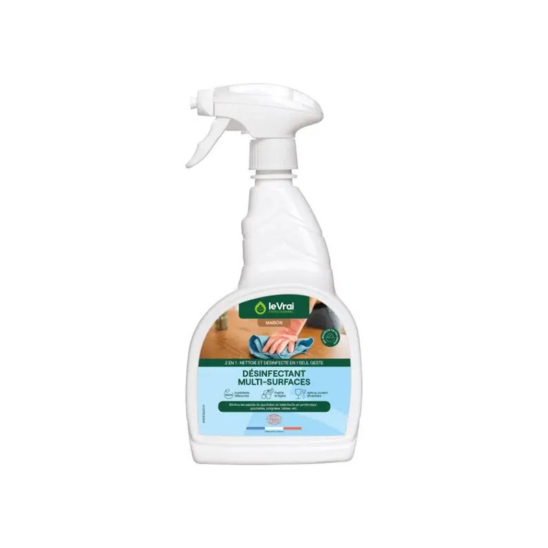Multiflächen-Desinfektionsmittel le VRAI Professionnel 750ml für den Hausgebrauch Multiflächen-Desinfektionsmittel le VRAI Professionnel 750ml für den Hausgebrauch
