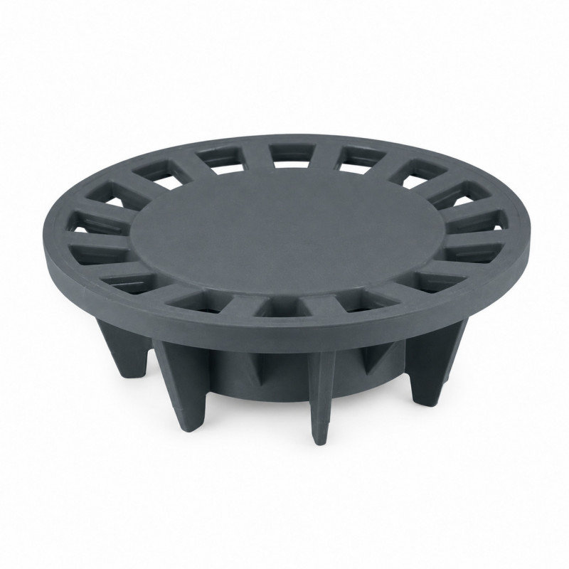 Sifonrooster 230 mm voor NICOLL 250x250, donkergrijs Sifonrooster 230 mm voor NICOLL 250x250, donkergrijs