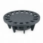 Griglia sifone 230 mm per cortile NICOLL 250x250, grigio scuro Griglia sifone 230 mm per cortile NICOLL 250x250, grigio scuro