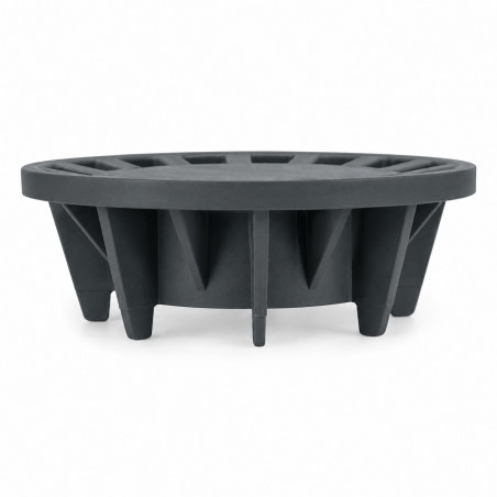 230 mm siphon grate for NICOLL 250x250 courtyards, dark gray