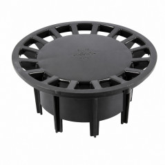 Grate only for NICOLL SC089 dark gray courtyard trap 200x200 mm GRSC089 - Image 1/2