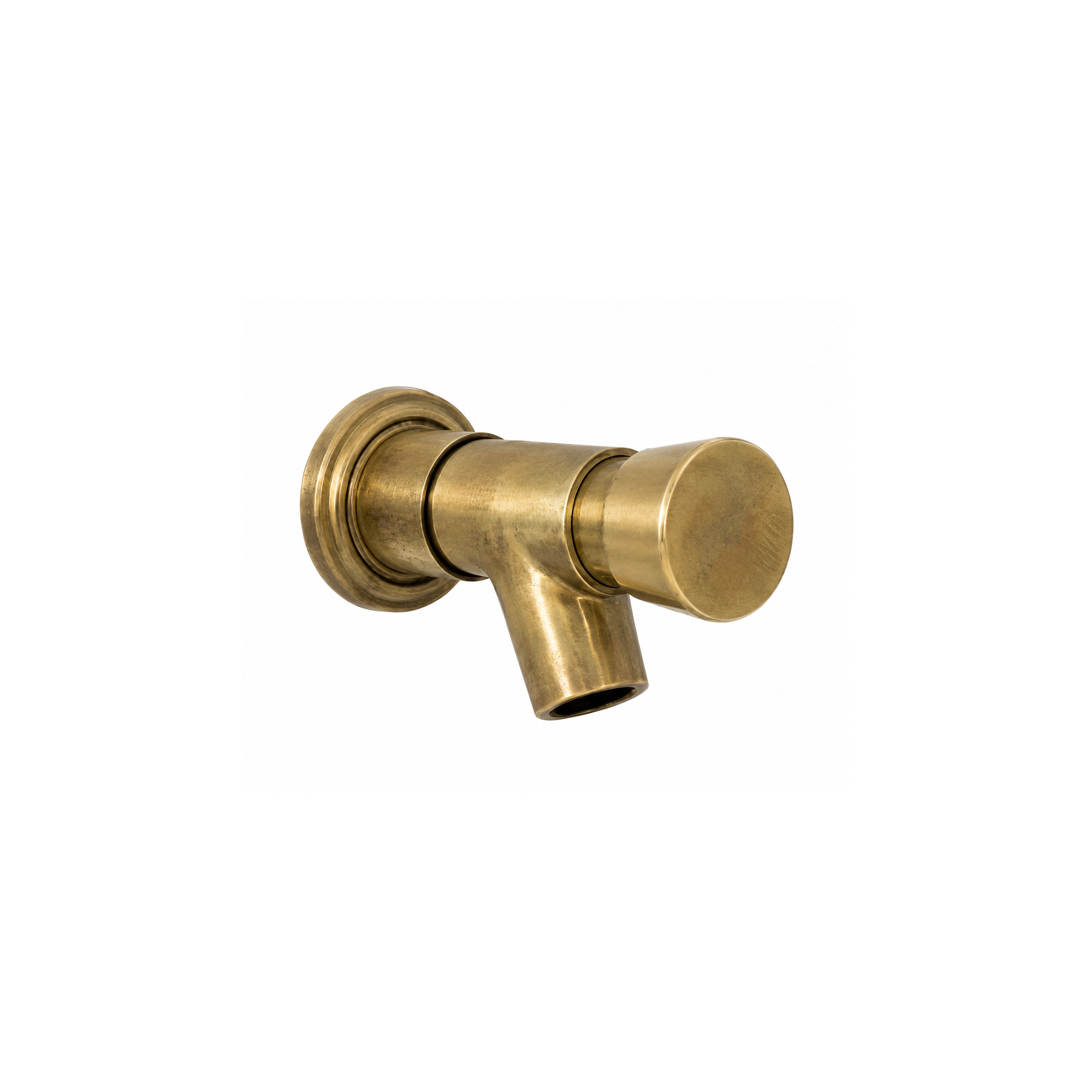 Rubinetto da parete per fontana con pulsante temporizzato IDROSFER…