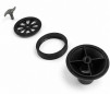 Kit aus Edelstahlgitter und Ablaufventil für ISOTANCHE Classic Durchmesser 50 mm