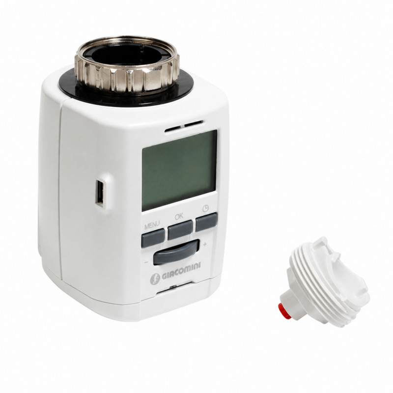 Programmeerbare thermostatische kop Giacomini K470H radiator