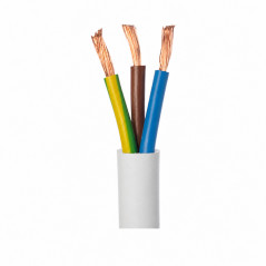 Elektrische kabel Miguelez 3G 2.5 wit 10m HBFCA112280