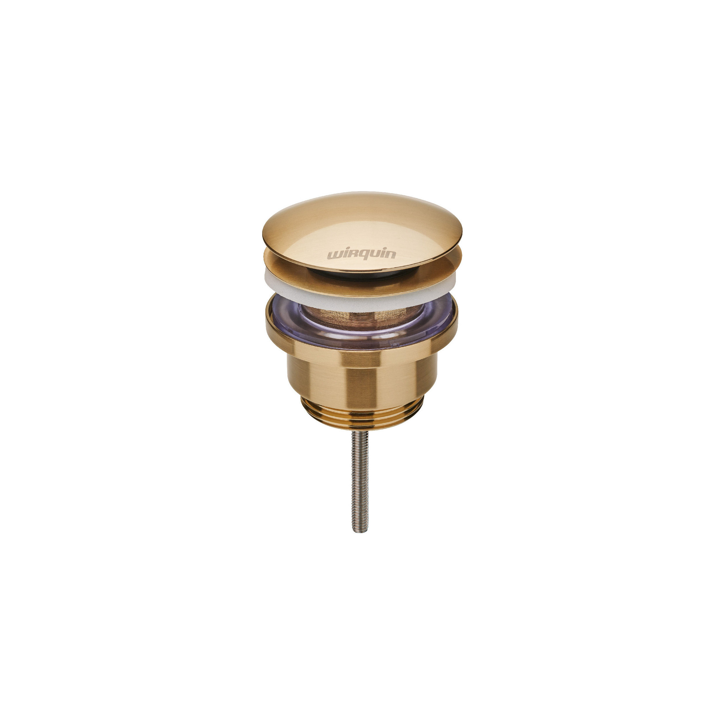 BONDE QUICK-CLAC LAVABO DORE BROSSE - WIRQUIN 30724963