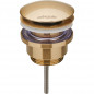 AFVOERPLUG QUICK-CLAC WASTAFEL GOUD GEBORSTELD - WIRQUIN AFVOERPLUG QUICK-CLAC WASTAFEL GOUD GEBORSTELD - WIRQUIN