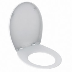 Abattant WC Geberit Bastia fermeture ralentie blanc 501.681.00.1 - Image 1/2