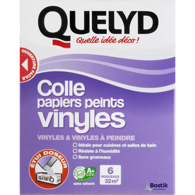 Colla per carta da parati vinilica 300g Quelyd Colla per carta da parati vinilica 300g Quelyd