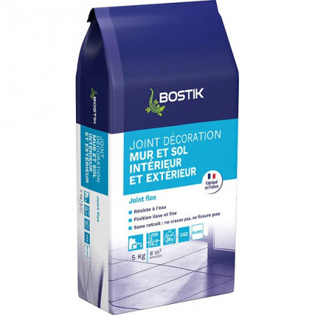 Flexibele tegelvoeg wit Bostik 5 kg DESJO115494
