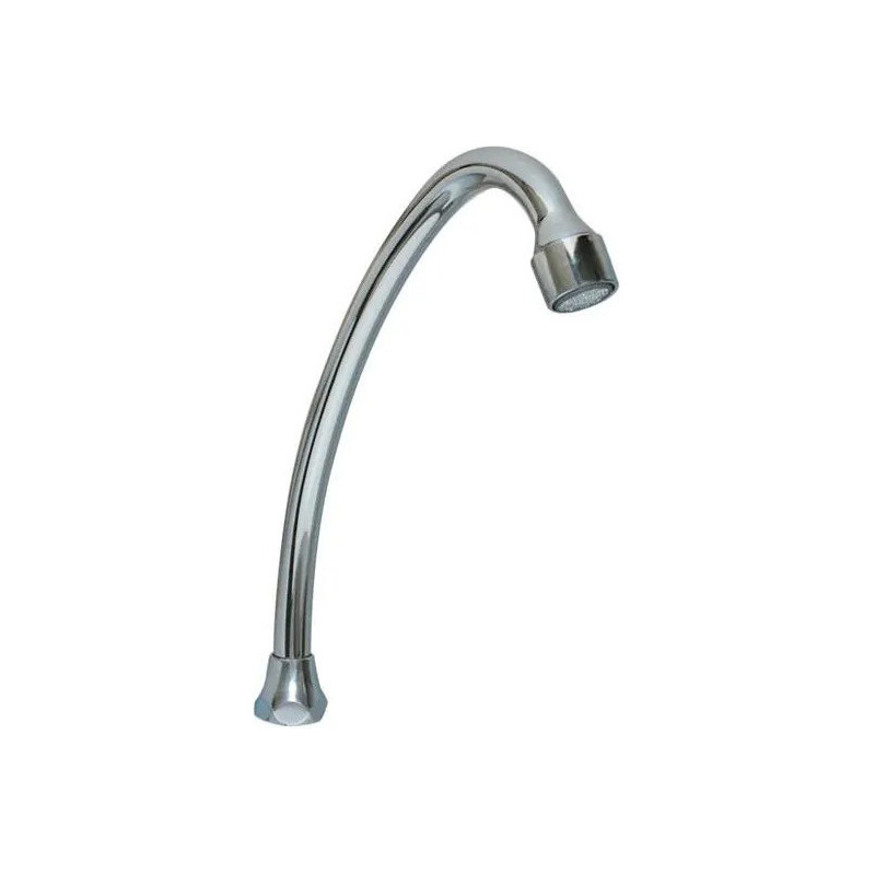 PRESTO gooseneck 250mm in 20x27 chrome aerator PRESTO gooseneck 250mm in 20x27 chrome aerator