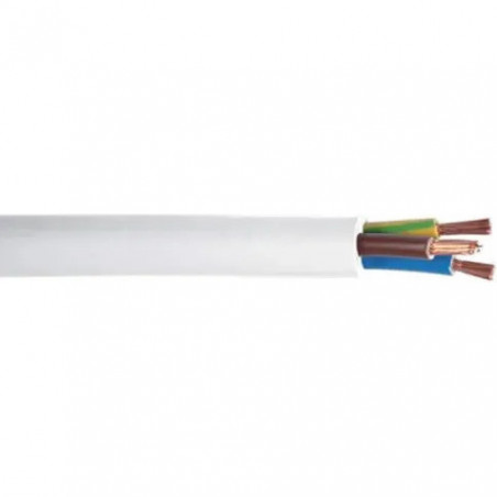 Cable eléctrico Miguelez 3G 1.5 blanco 10m HBFCA11270