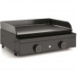 Gasplancha Forge Adour Origin 60cm zwart staal 5,8 kW