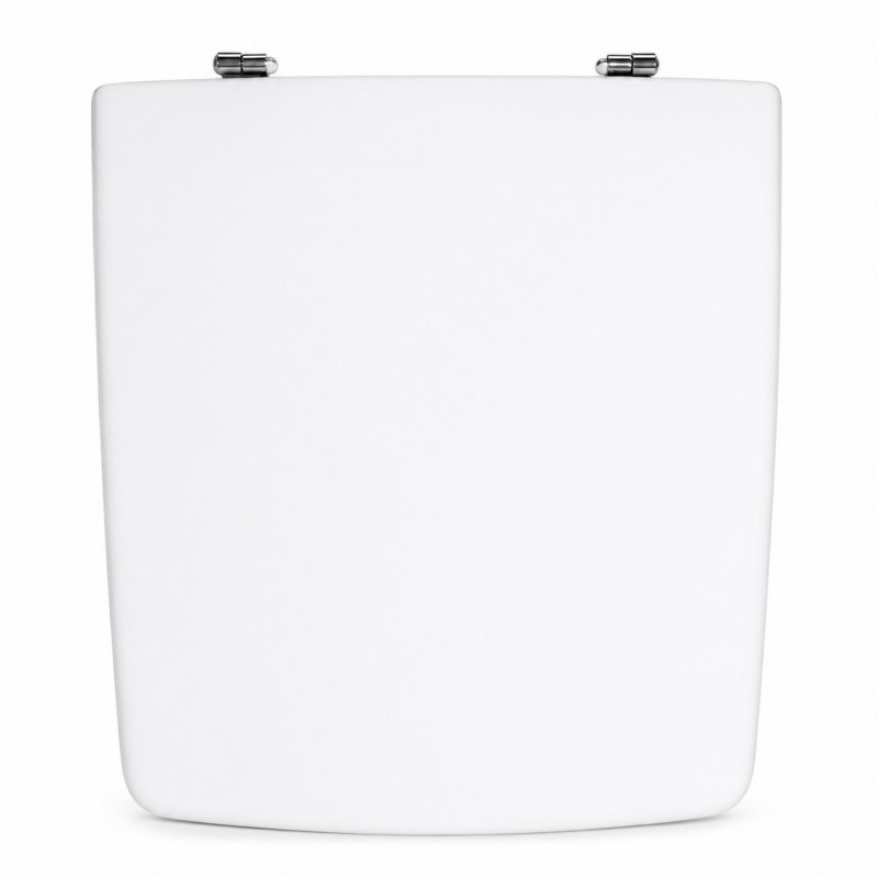 Abattant WC Shanga blanc SELLES 43x35,6 cm, entraxe 13 cm Abattant WC Shanga blanc SELLES 43x35,6 cm, entraxe 13 cm