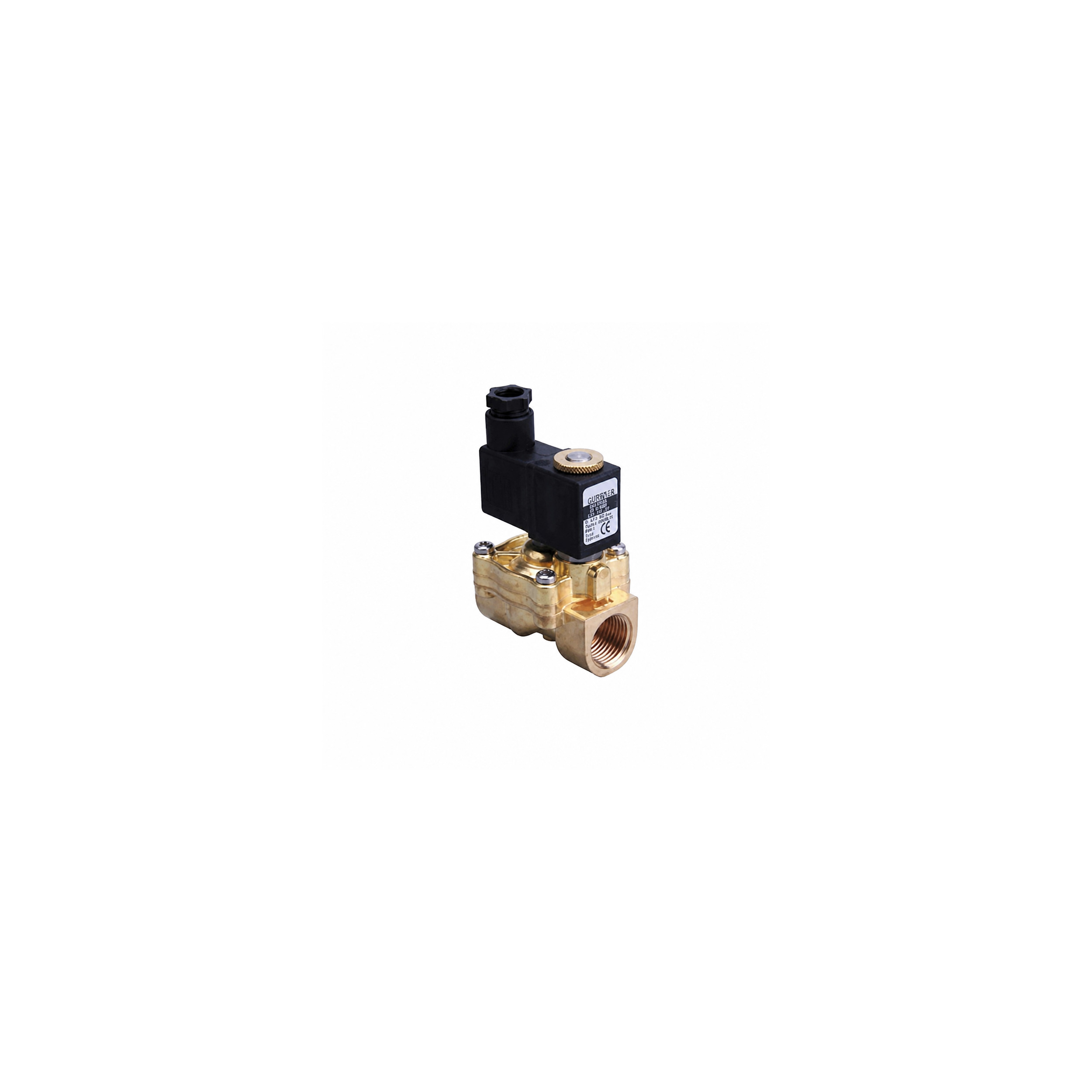 Elettrovalvola gas manuale 3/4" 220V Gurtner 500mb