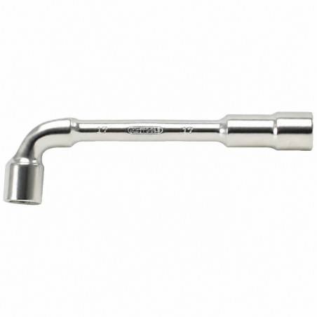Clé à pipe débouchée 24mm KSTools acier chrome-vanadium, 6 pans 517.0424 - Image 1/5