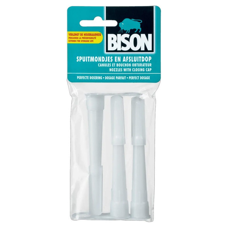 Canules met pluggen Bison voor cartridge Canules met pluggen Bison voor cartridge