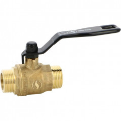 Dubbele afsluiter M/M Sferaco 34 mm loodvrij messing 566005S