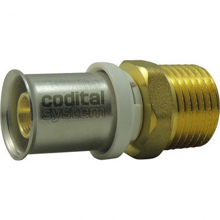 Brass fitting TH CODITAL 26mm male 20x27
