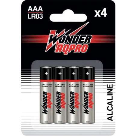 PILE AAA LR03 1,5V ALCALINE WONDER