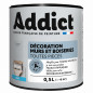 Vernice multisupporto Addict' Peinture 0,5L cedro verde opaco