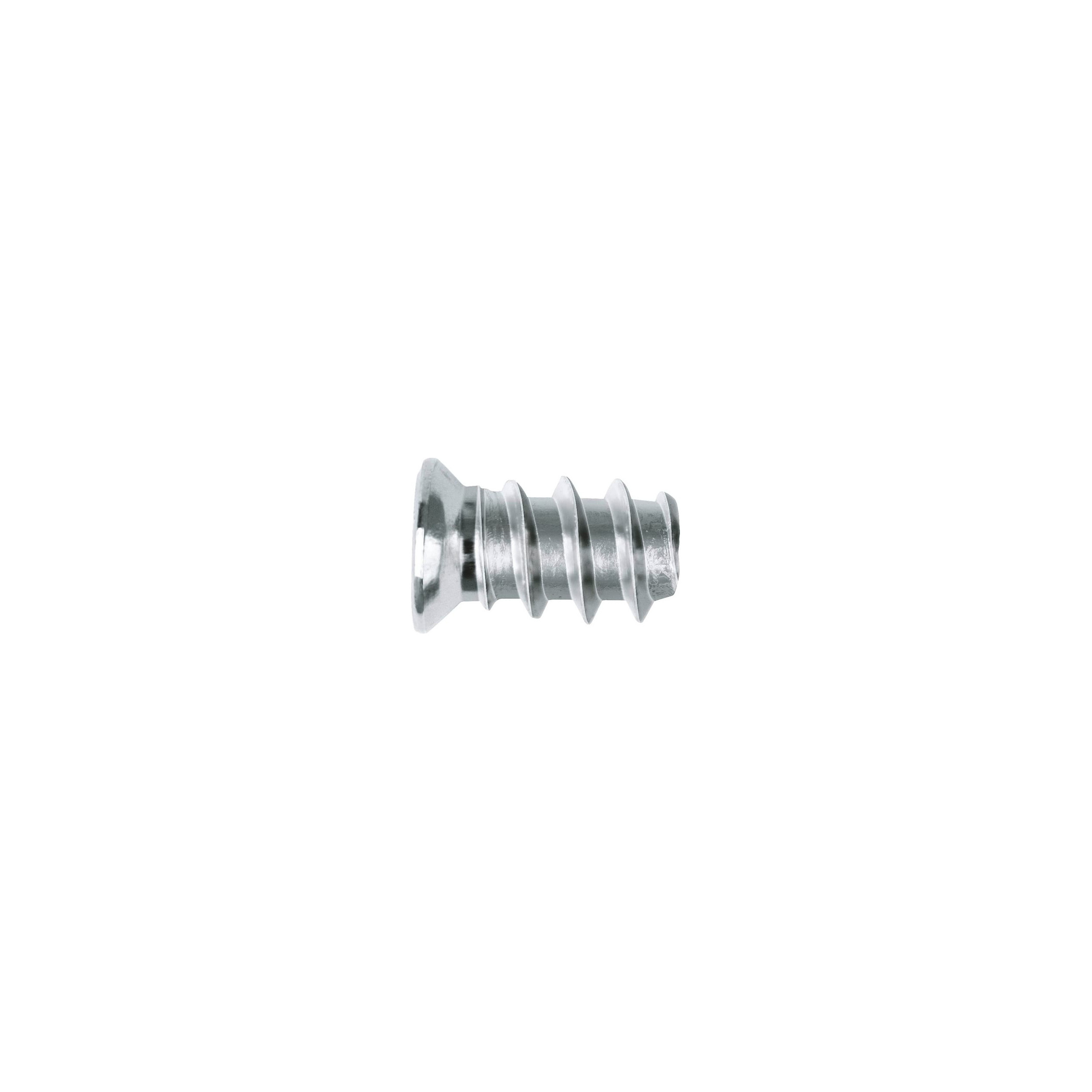 Euro-screw hinge adjustment plate 6.3x13mm CIME 12 pieces