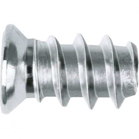 EURO-SCHRAUBE FÜR EINSTELLPLATTE SCHARNIERE D.6,3X13MM - 12 STÜCK