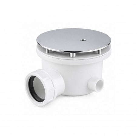 Bonde receveur de douche NEW OLYMPIC NOVELINI chromée D.90 mm NOVELLINI PIL90PCAB-CR40 - Image 1/4